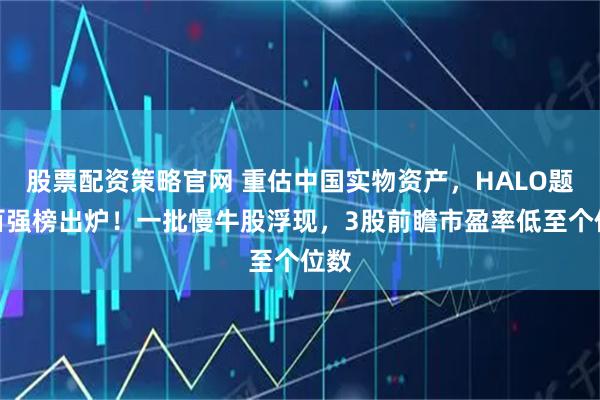股票配资策略官网 重估中国实物资产，HALO题材百强榜出炉！一批慢牛股浮现，3股前瞻市盈率低至个位数